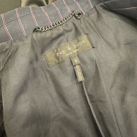 Rag and bone striped blazer - Picture 2 of 2